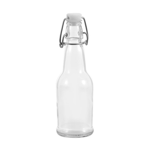 GLASS CLIP BOTTLE 250ML