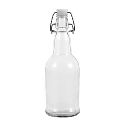 GLASS CLIP BOTTLE 500ML