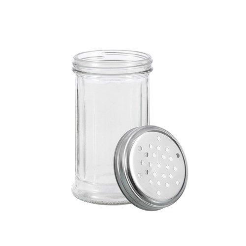 GLASS SALT & PEPPER SHAKER