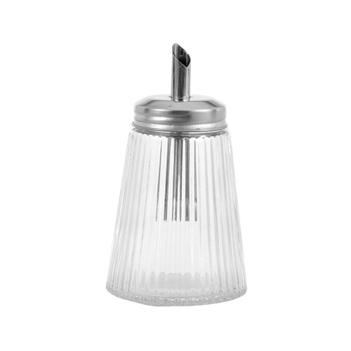 GLASS SUGAR POURER 250ML