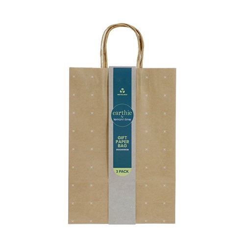 GIFT BAG PAPER PATTERN 3PK