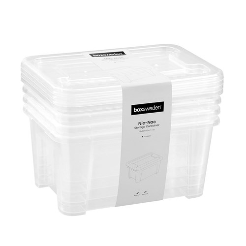 NIC-NAC STORAGE CONTAINER 4PK