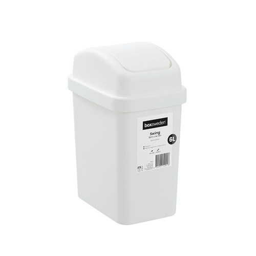 SLIM LINE SWING BIN 6L