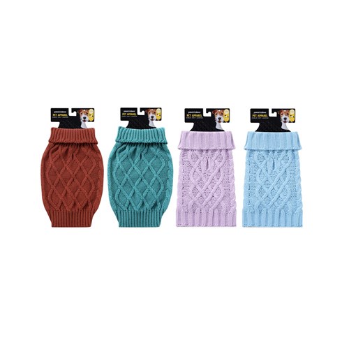 CABLE KNIT JUMPER 30CM