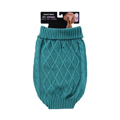 CABLE KNIT JUMPER 40CM