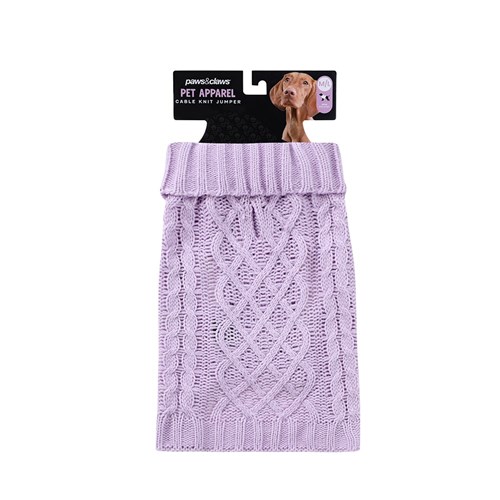 CABLE KNIT JUMPER 40CM