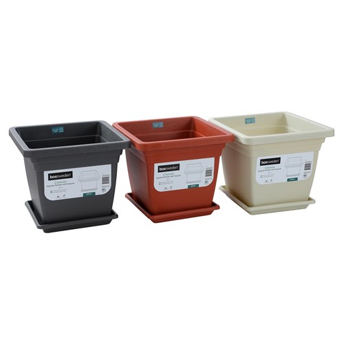 CLASSIC SQUARE PLANTER POT