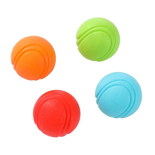 SOLID RUBBER BALL 2PK