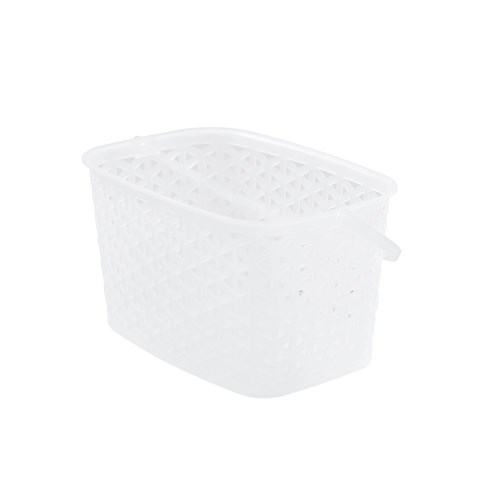 WICKER FROST PEG BASKET