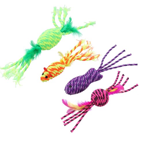 POUNCE STRETCHY 2PK CAT TOY