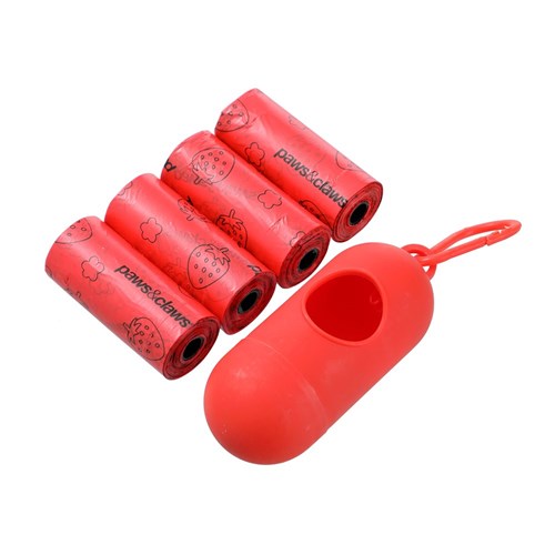 SCENTED POOP BAGS & DISPENSER