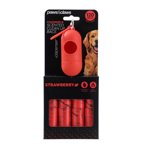 SCENTED POOP BAGS & DISPENSER