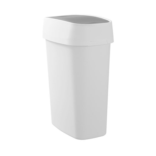 EDGE BIN SLIM 27L WHT