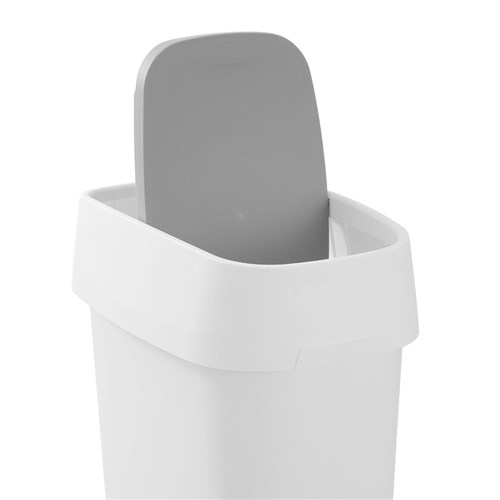 EDGE BIN SLIM 27L WHT