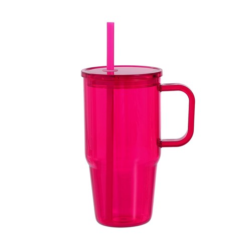COLD BEVERAGE CLEAR TUMBLER