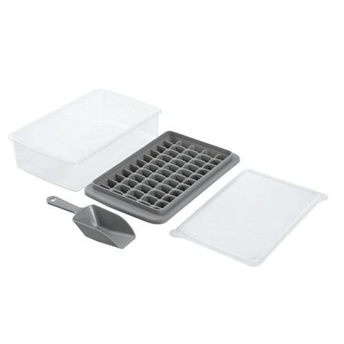 ICE CUBE TRAY + HOLDER + SCOOP