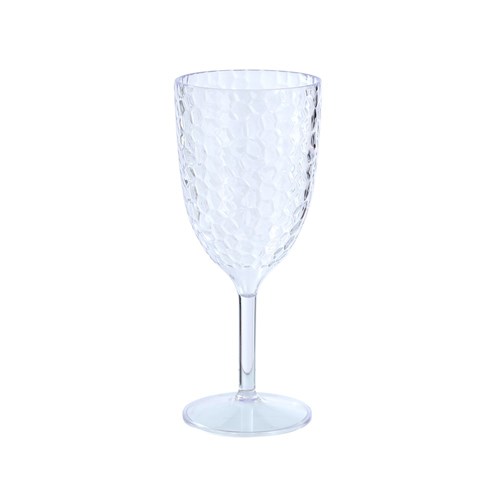 PEBBLE DECO WINE GOBLET 360ML