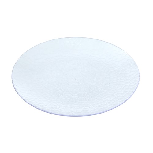 PEBBLE DECO PLATE 25CM 3 ASSTD