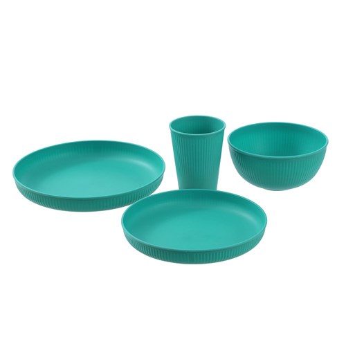 RIBBED PLASTIC SIDE PLATE 20CM