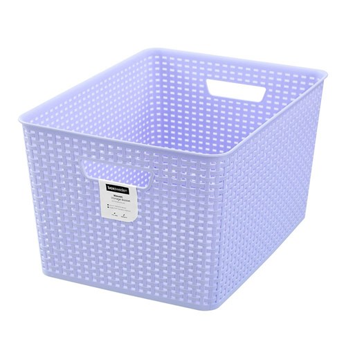 WOVEN STORAGE BASKET 22L