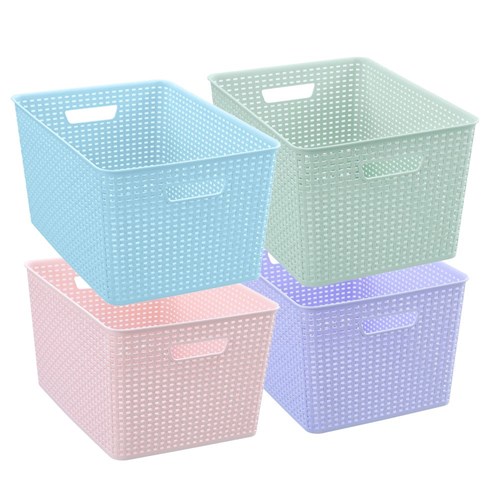 WOVEN STORAGE BASKET 32L