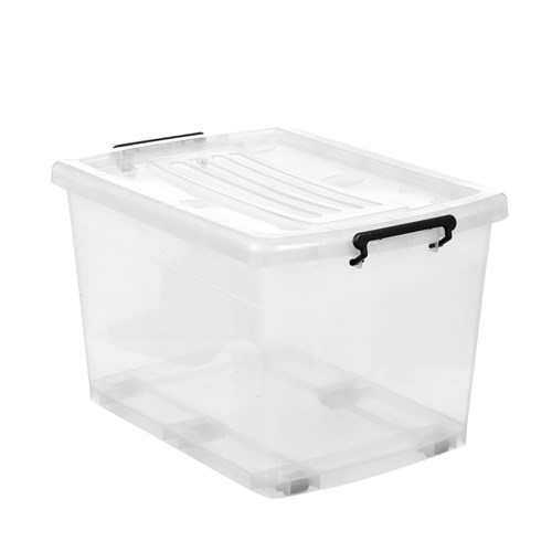 TRANSPARENT STORAGE BOX 90L