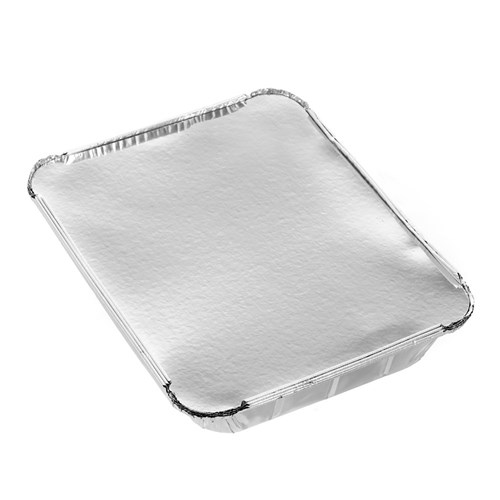 FOIL CONTAINER W/ LID 4PK