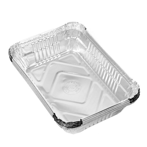 FOIL CONTAINER W/ LID 6PK