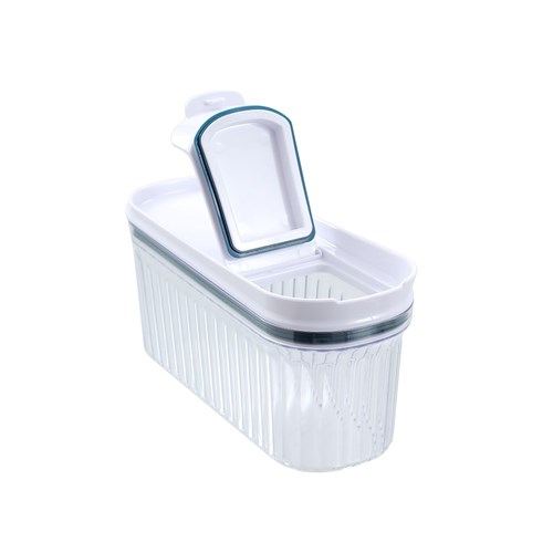 CRYSTAL RIBBED FOOD DISPENSING