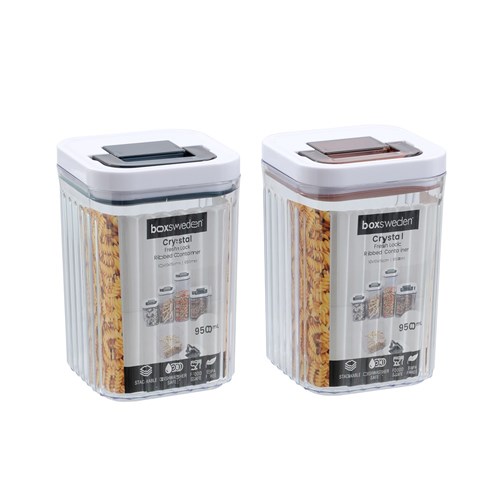 CRYSTAL RIBBED FRESH LOCK