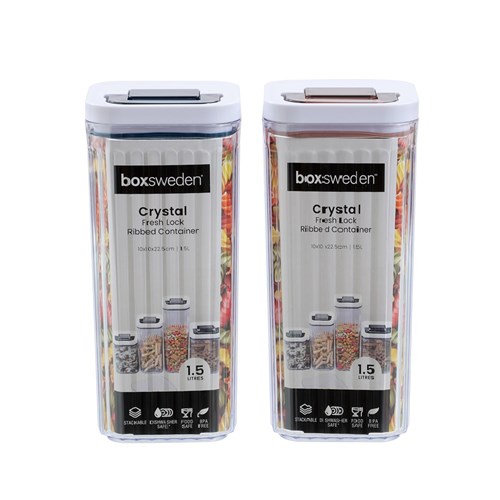 CRYSTAL RIBBED FRESH LOCK