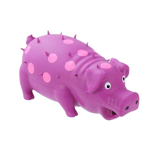 OINKY PIG LATEX PET TOY