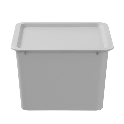 TIDY BOX LIDDED SQUARE 12L