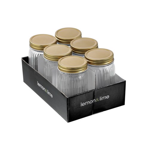 ROMA RIBBED CONSERVE JAR