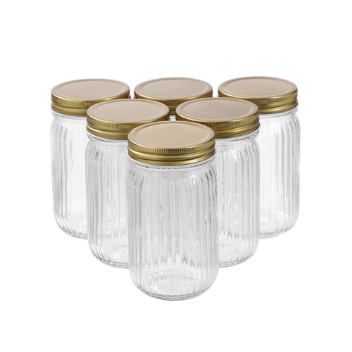 ROMA RIBBED CONSERVE JAR