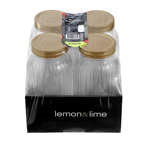 ROMA RIBBED CONSERVE JAR