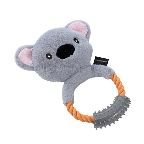 PLUSH KOALA ROPE RING TUGGER