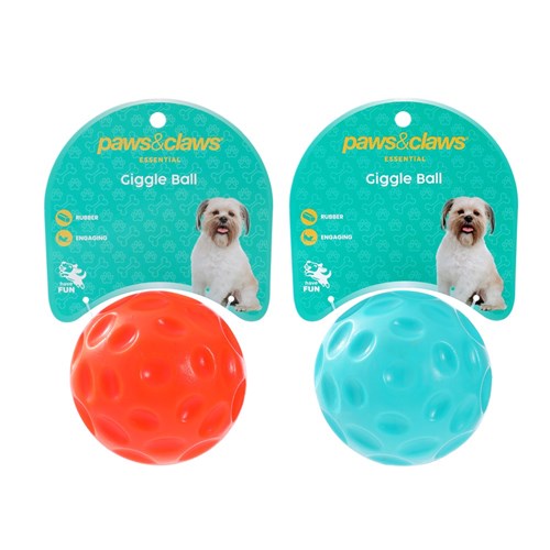 RUBBER BALL WITH GIGGLE