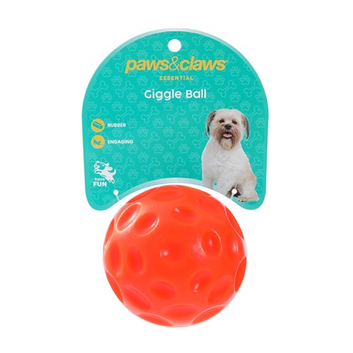 RUBBER BALL WITH GIGGLE