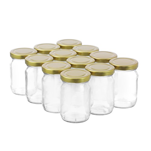 VERONA GLASS JAR 12PK 150ML