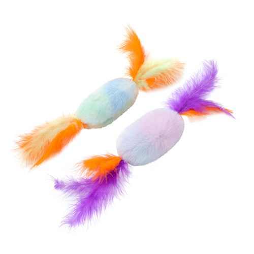 POUNCE PLUSH CANDY CAT TOY