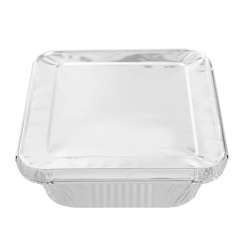 FOIL TRAY WITH FOIL LID 5PK