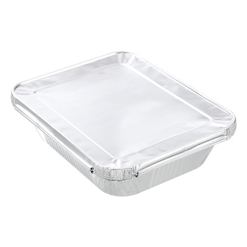 FOIL TRAY WITH FOIL LID 5PK