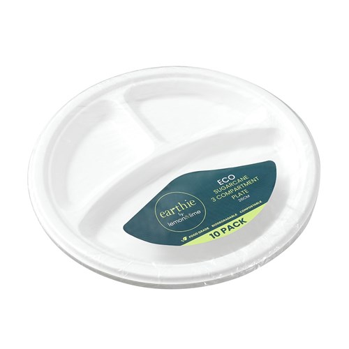 ECO SUGARCANE 3 COMP PLATE