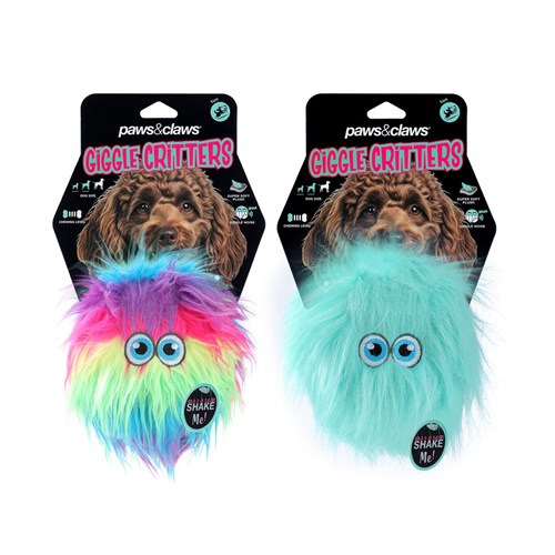 FURRY GIGGLE BALL CRITTER