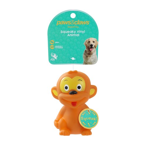 VINYL ANIMAL PET TOY