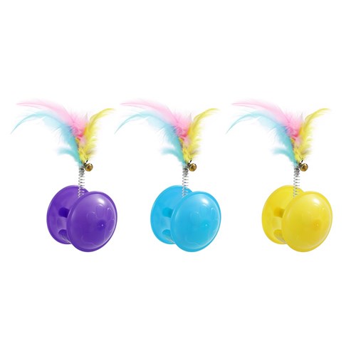 POUNCE CRAZY ROLLING CAT TOY