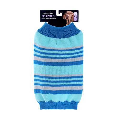 BASIC STRIPE PET KNIT JUMPER