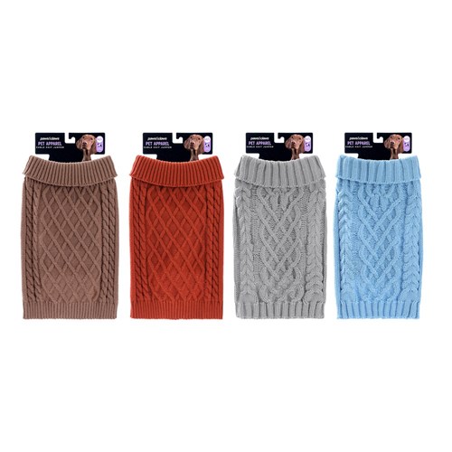 PET CABLE DESIGN KNIT