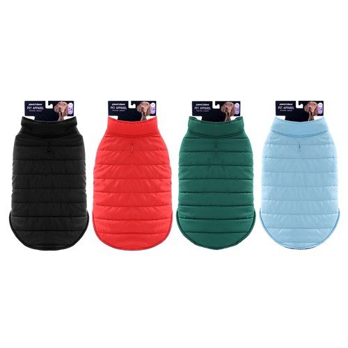 PET PLAIN PUFFER JACKETS